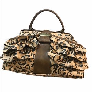 Jessica Simpson Faux Leopard purse Handbag purse